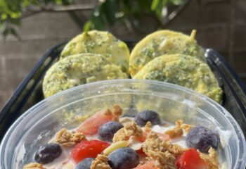 Broccoli Feta Egg Cups