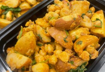 Potato Chickpea Breakfast Hash