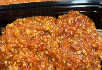 Low Carb Pasta with Meat Sauce