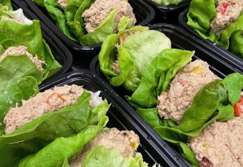 Tuna Salad Lettuce Wraps