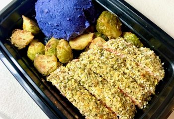 Hemp Seed Crusted Salmon