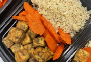 Hemp Seed Crusted Tofu