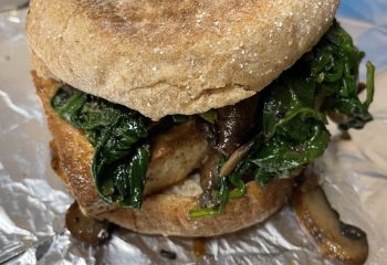 Tofu Breakfast Sandwich